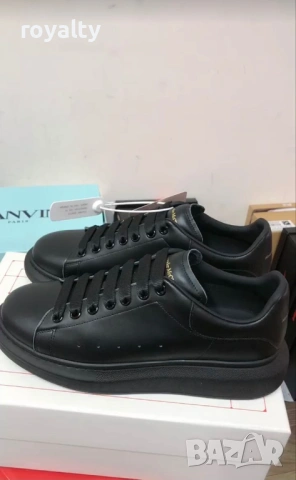 Alexander McQueen Черни Маратонки 36-44 Номер 