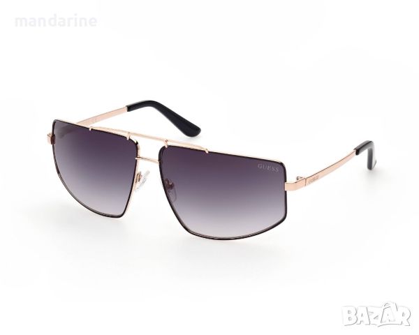 GUESS 🍊 Унисекс метални слънчеви очила "AVIATOR ROSE GOLD" нови с кутия, снимка 6 - Слънчеви и диоптрични очила - 46536969