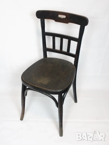 Винтидж виенски столове „Карловац“ дървени, снимка 3 - Столове - 50730739