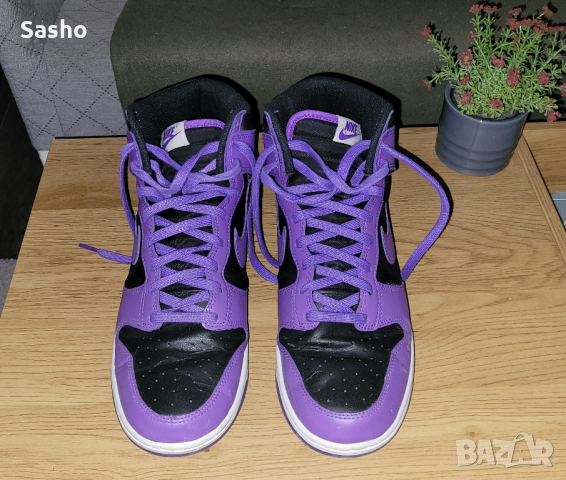 Nike Dunk High Psychic Purple маратонки , снимка 2 - Маратонки - 45056729