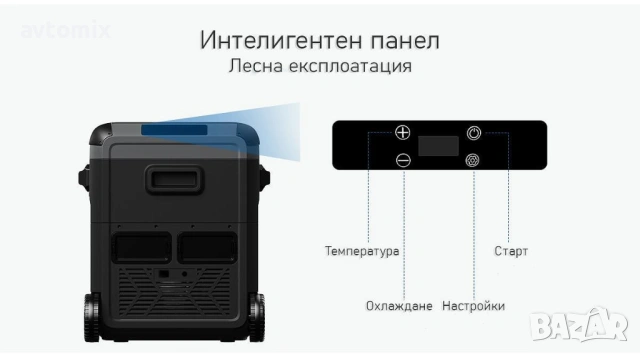 Хладилна чанта/кутия с компресор 12V/24V100/220V 45 литра, снимка 4 - Аксесоари и консумативи - 53233055