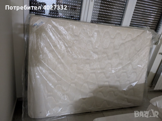 Тапицирана спалня 160×200 с подматрачна рамка и амортисьори + матрак Happy Dreams, снимка 5 - Спални и легла - 52435819