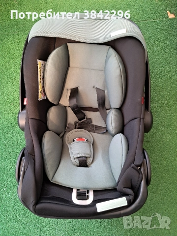 Лека алуминиева бебешка количка 3 в 1 Chipolino Елит, снимка 3 - Детски колички - 53926043