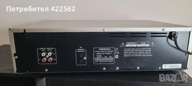 ONKYO T 6211, снимка 6 - Декове - 48534946