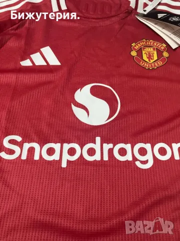 Manchester United Home Jersey 24/25, снимка 6 - Футбол - 47560219