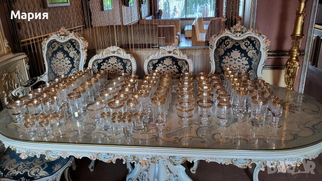 Кристални чаши Мурано Медичи 