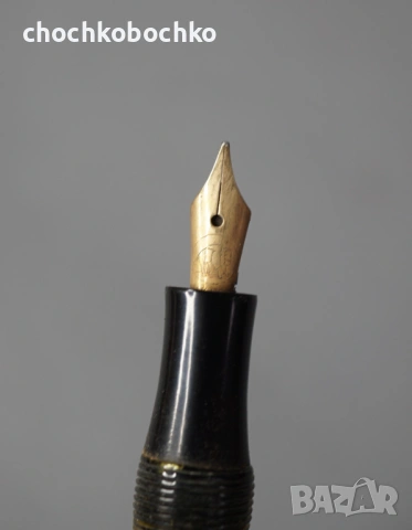 RONA GOLD СТАРА НЕМСКА ПИСАЛКА С ЗЛАТЕН ПИСЕЦ С КУТИЯ, снимка 4 - Колекции - 53019797
