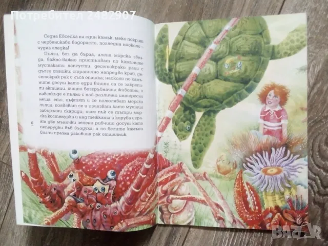 "Приключения на морското дъно" , снимка 4 - Детски книжки - 49687228