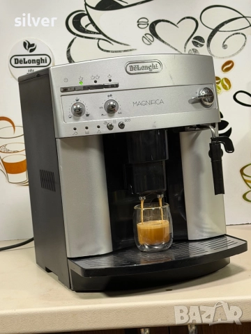 Кафемашина кафе автомат delonghi magnifica с гаранция, снимка 5 - Кафемашини - 52871194