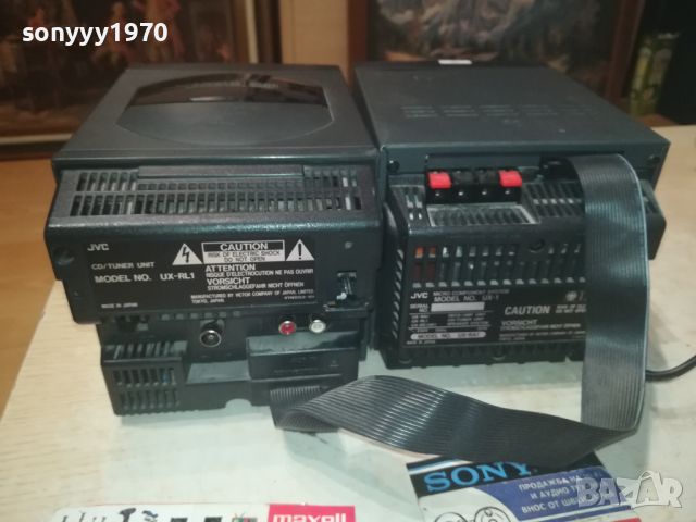 JVC CD REVERSE DECK RECEIVER-JAPAN 2607241030LNWC, снимка 7 - Ресийвъри, усилватели, смесителни пултове - 46701416