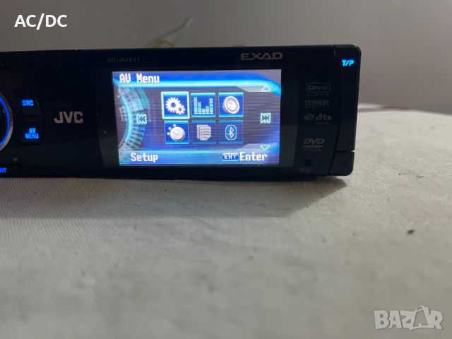 JVC KDX-AV11 EXAD DVD/CD receiver 2.7'' display/Авто ДВД медия, снимка 6 - Аксесоари и консумативи - 46715553