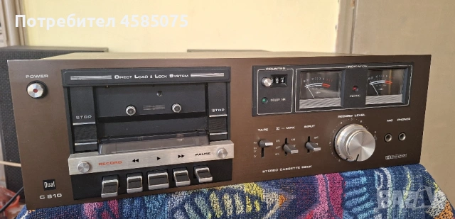 Касетен дек DUAL C810, снимка 2 - Декове - 53874884
