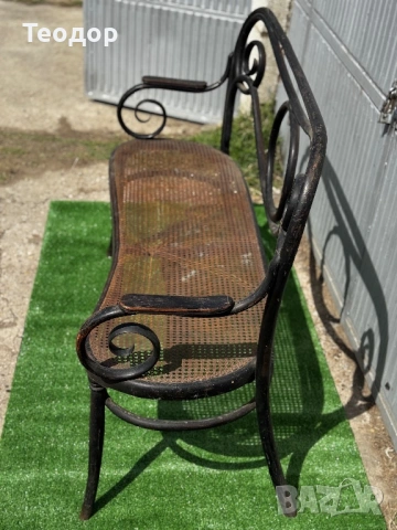 Виенска пейка 19век, снимка 4 - Антикварни и старинни предмети - 54203380