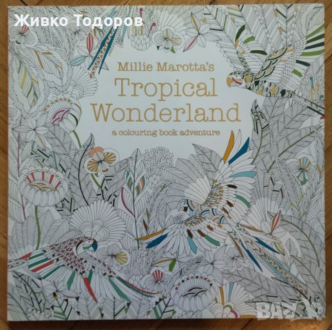 Книга за Оцветяване за възрастни Millie Marotta's Tropical Wonderland, снимка 1 - Други - 45523733