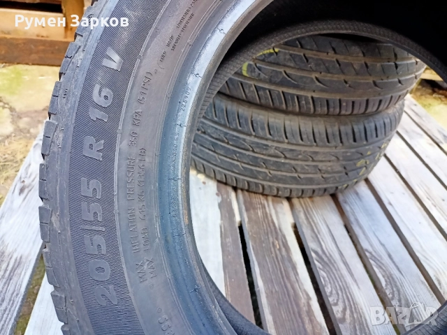 4 бр. летни гуми 205/55 R 16, 7 мм, снимка 3 - Гуми и джанти - 52180334