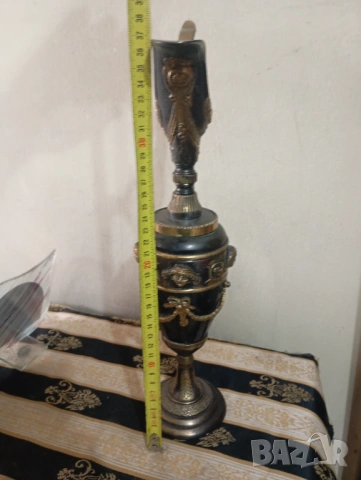 Кана за декорация,свещник в стил Наполеон, снимка 2 - Антикварни и старинни предмети - 53150868