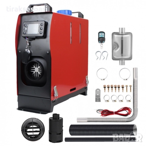 Преносима суха дизелова печка 5kW 12V/24V – отопление за каравана, кемпер и къмпинг