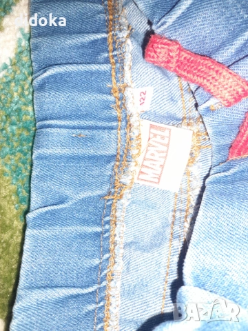 Дънки marvel , снимка 2 - Детски панталони и дънки - 53575716