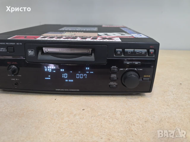 🔊💿 Sharp MD-R1 MiniDisc Recorder 💿🔊, снимка 4 - Аудиосистеми - 50793059