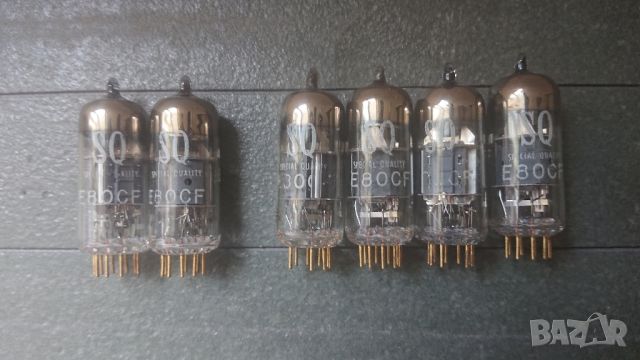 Нови 2броя радиолампи golg pin ADZAM E80CF. Използвани 4броя радиолампи gold pin ADZAM E80CF. , снимка 5 - Ресийвъри, усилватели, смесителни пултове - 44173927
