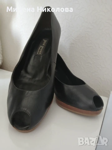 Качествени дамски обувки естествена кожа 40, снимка 2 - Дамски обувки на ток - 50724955