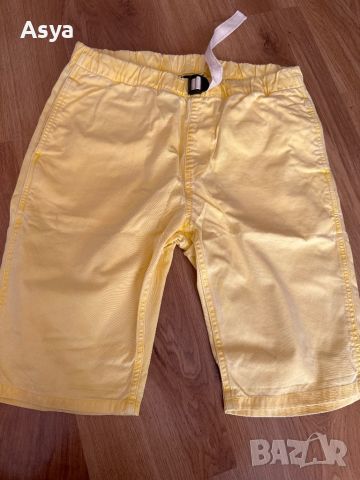 Жълти къси панталонки , снимка 3 - Къси панталони и бермуди - 45996822