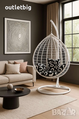 Люлка градинска висяща люлка тип гнездо,яйце–Промоция
