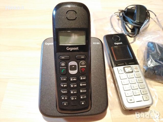 Gigaset C300H/AS180 DECT телефони SIEMENS, снимка 3 - Стационарни телефони и факсове - 46400061