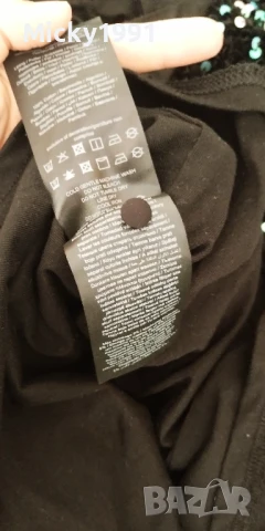 Елегантен топ с пайети  YAS , снимка 5 - Корсети, бюстиета, топове - 50937405