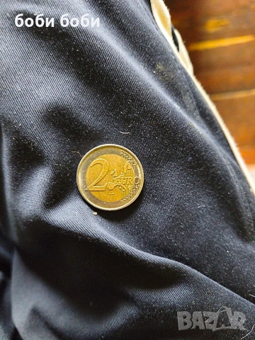 немско 2 евро от 2004 и испанско 2 евро от 2008 и 1 евро от Италия 2002, снимка 2 - Нумизматика и бонистика - 53474819