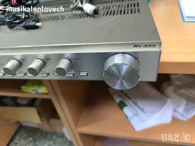 Siemens RV-333 Стерео Усилвател 2 х 50 Wa /made in Germany/, снимка 3 - Ресийвъри, усилватели, смесителни пултове - 47016589