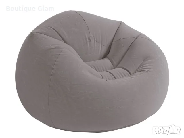 Надуваем барбарон сив, снимка 2 - Дивани и мека мебел - 49660851