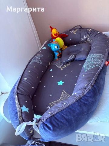 Бебешко гнездо, преносимо, двулицево,85/59/13 см, снимка 5 - Други - 51867165