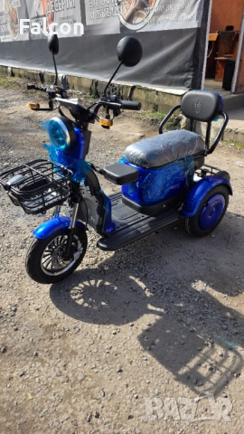 Електрическа триколка 2000W, снимка 2 - Инвалидни скутери - 54119462