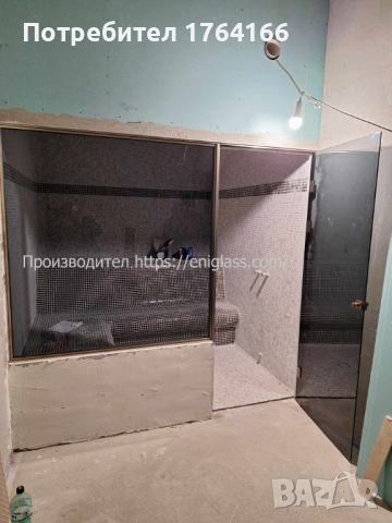 Стъклена преграда за сауна и парна баня , снимка 7 - Душ кабини и вани - 44939519
