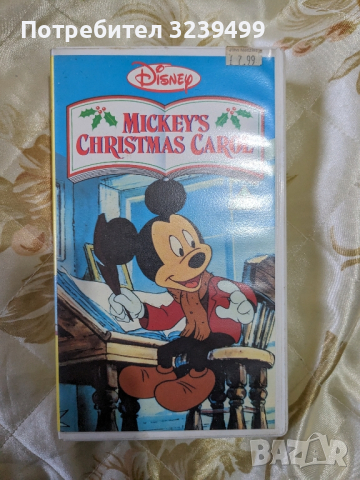Mickey's Christmas Carol (видео касета), снимка 1 - Аудио касети - 44864095