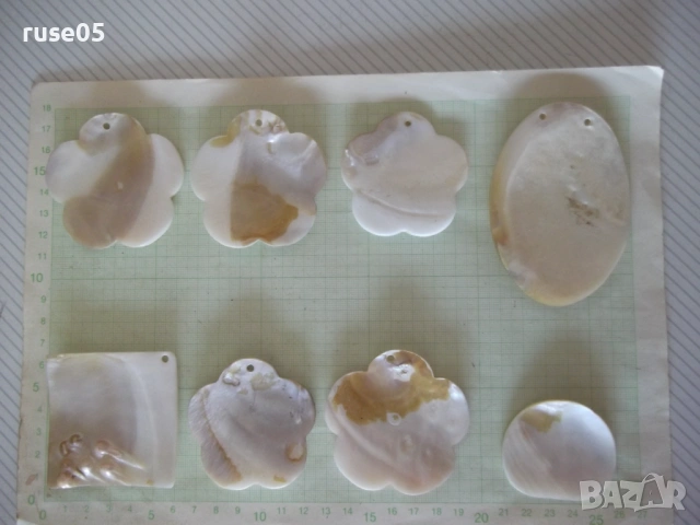 Лот от 7 бр. плочки от седеф, снимка 4 - Други стоки за дома - 53754560