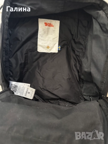 Fjällräven Kånken – черна оригинална раница, снимка 2 - Раници - 52434139