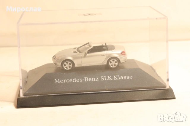 HERPA H0 1/87 MERCEDES BENZ SLK МОДЕЛ КОЛИЧКА, снимка 2 - Колекции - 54030777