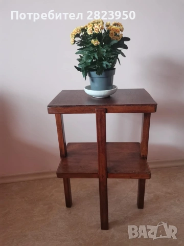 Помощна масичка / цветарник / нощно шкафче , снимка 2 - Маси - 53928071