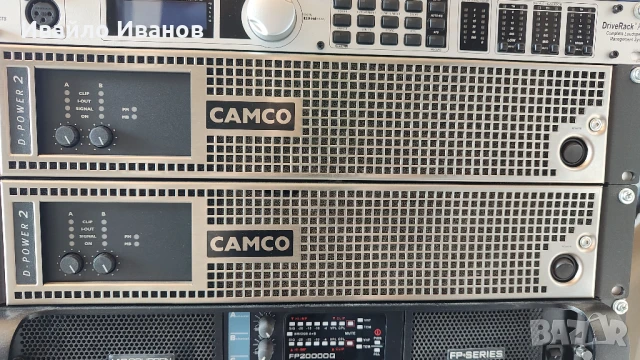 Продавам професионален усилвател,кросоувър и звукова карта