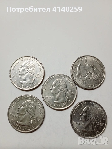 САЩ МОНЕТИ 1/4 КУОРТЪР ДОЛАР 2008 Г , снимка 2 - Нумизматика и бонистика - 53068979