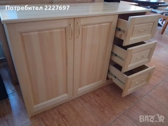 Шкаф с 2 врати и 3 чекмеджета, снимка 3 - Шкафове - 48026691