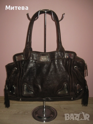 Gucci дамска чанта естествена кожа