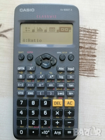 Научен калкулатор CASIO fx83GT X, снимка 6 - Друга електроника - 53582388