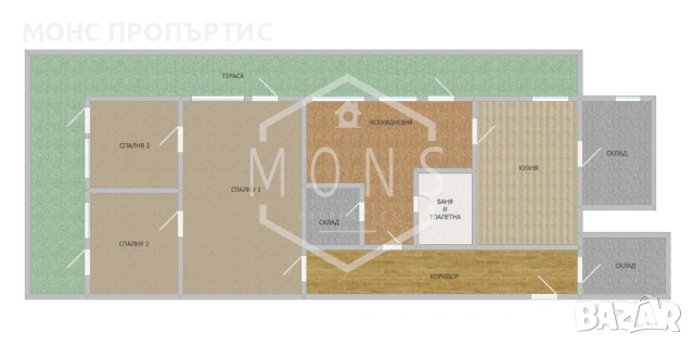 Четиристаен апартамент в центъра на гр. Севлиево., снимка 14 - Апартаменти - 53339394