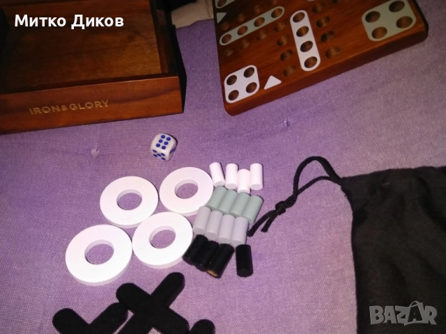 Iron Glory марково английско не се сърди човече ново 14х14см, снимка 4 - Настолни игри - 52840524