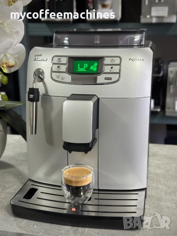 Кафемашина Saeco Intelia, снимка 4 - Кафемашини - 52846224