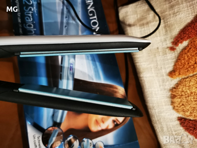 Преса за коса Remington Shine Therapy S8500, 230 градуса, LCD, Бяла, снимка 2 - Преси за коса - 51636532