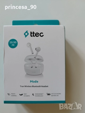 Безжични слушалки ttec